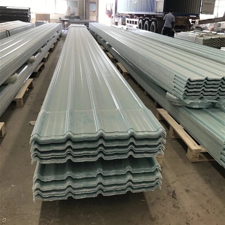 Fiberglass Roof Panels With High Light Transmittance